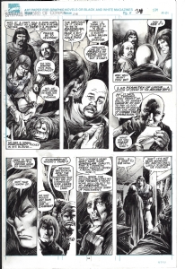 Savage Sword of Conan #208 p34 (1993) John Buscema / ER Cruz  Many Conan Panels Comic Art