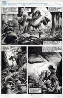 John Buscema & E.R. Cruz - Savage Sword of Conan #210 p.29  Comic Art