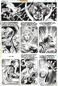 Dr Strange 4 page 2, Comic Art