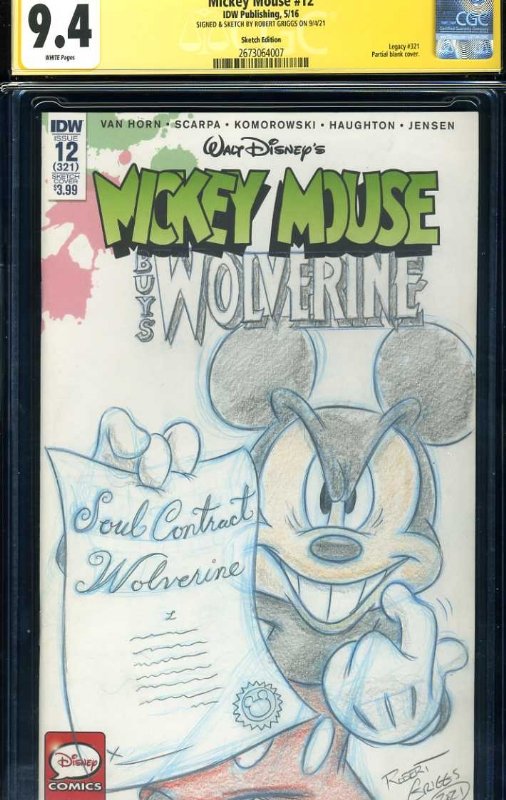 Mickey Wolverine 