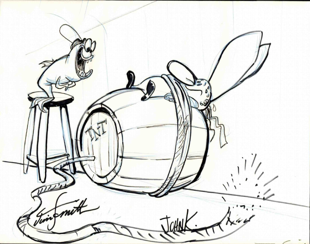 MUDDY MUDSKIPPER AND THE POPE PRODUCTION ART JIM SMITH, in JESSE ...