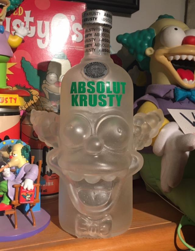  Absolut Krusty  from The Simpsons Comic Art