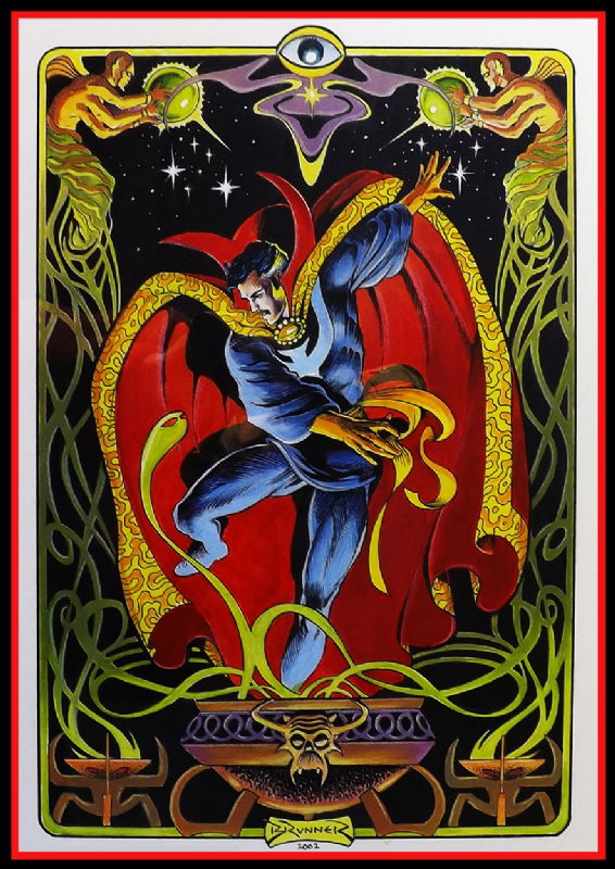 Doctor Strange - Frank Brunner, in Michael Arnold's COMMISSIONS Comic ...