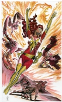 Phoenix by Gene Espy, Comic Art