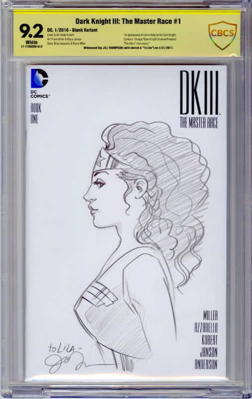 Wonder Woman By Jill Thompson In Edward Gulane S Original Art Jill Thompson Comic Art Gallery