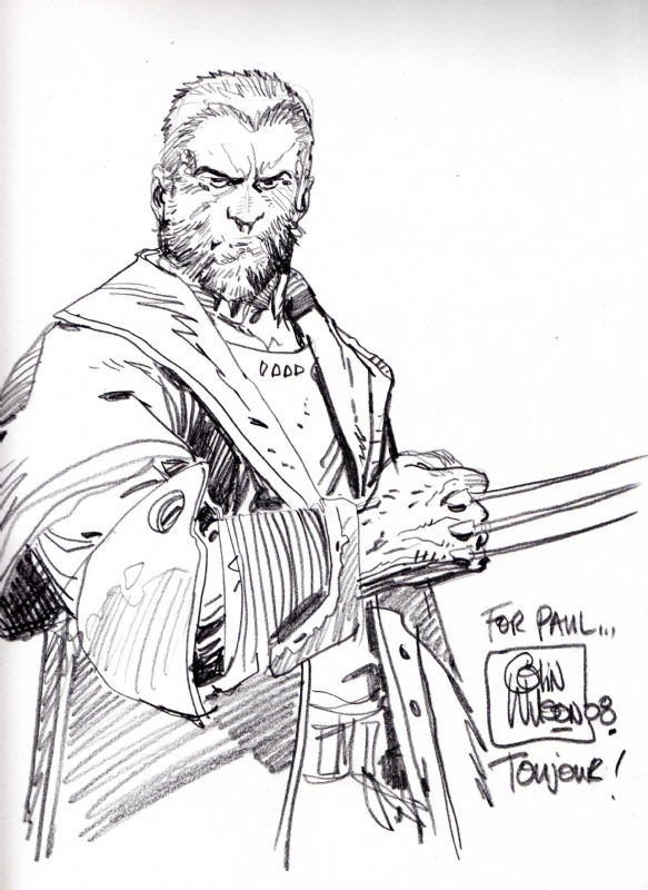 2008 Armageddon Colin Wilson Old Man Logan Sketch, in Paul Nguyen's ...