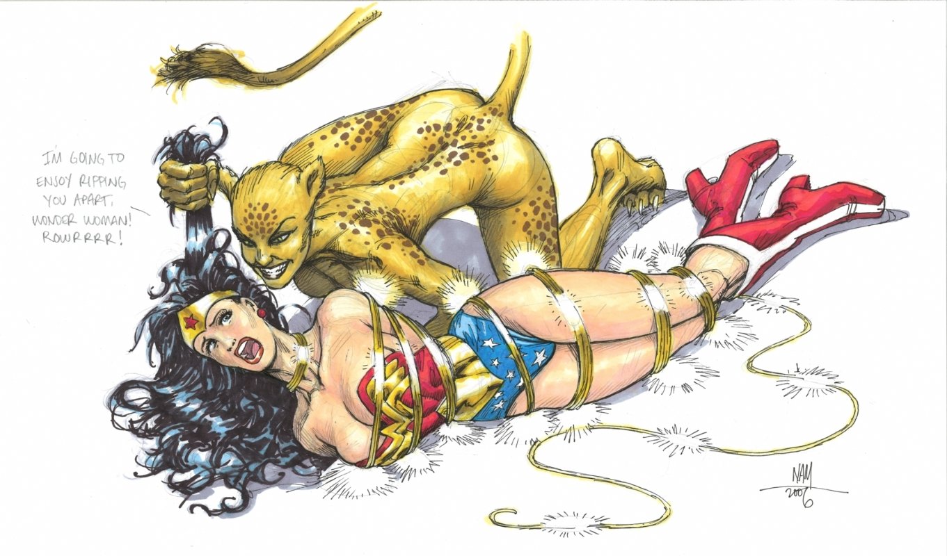 Wonder Woman Cheetah Porn - Cheetah Bondage | BDSM Fetish