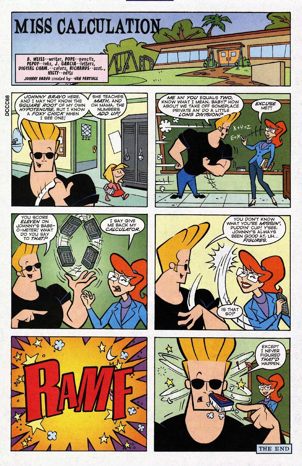 Cartoon Network Strip #4 - Johnny Bravo (Issue)