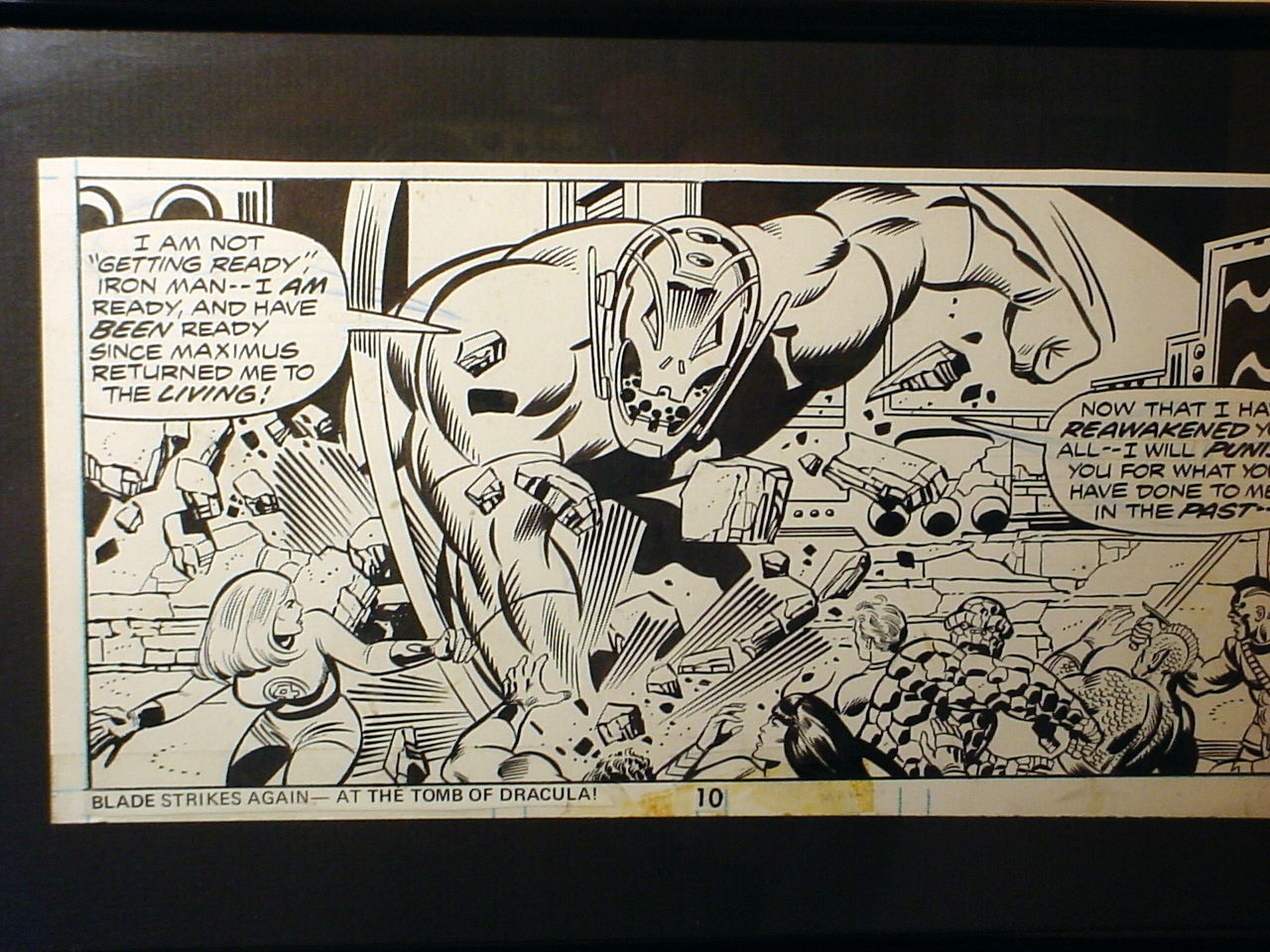 FF #150, in Christopher Boyle's Fantastic four Comic Art Gallery Room