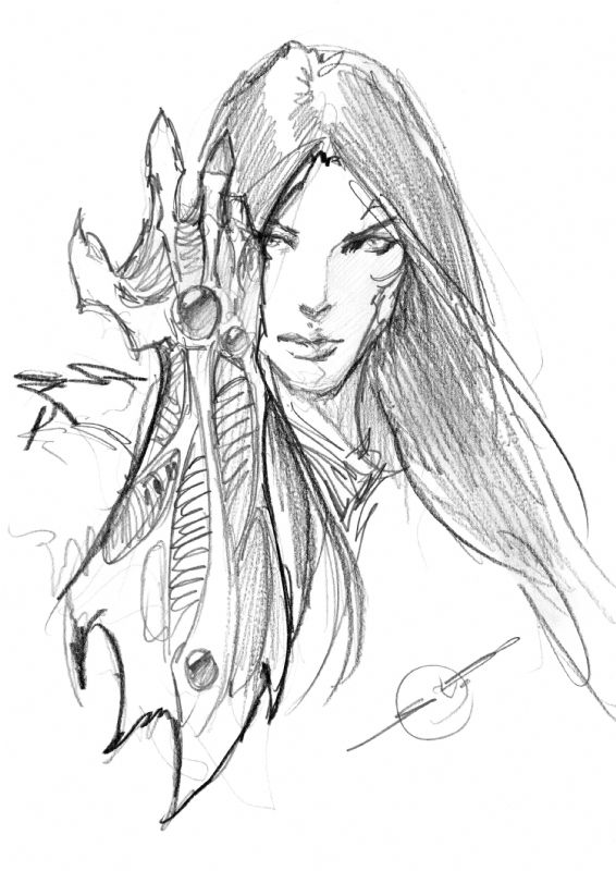 Witchblade by Stjepan Sejic, in Andreas Alt's Sketche Comic Art Gallery ...