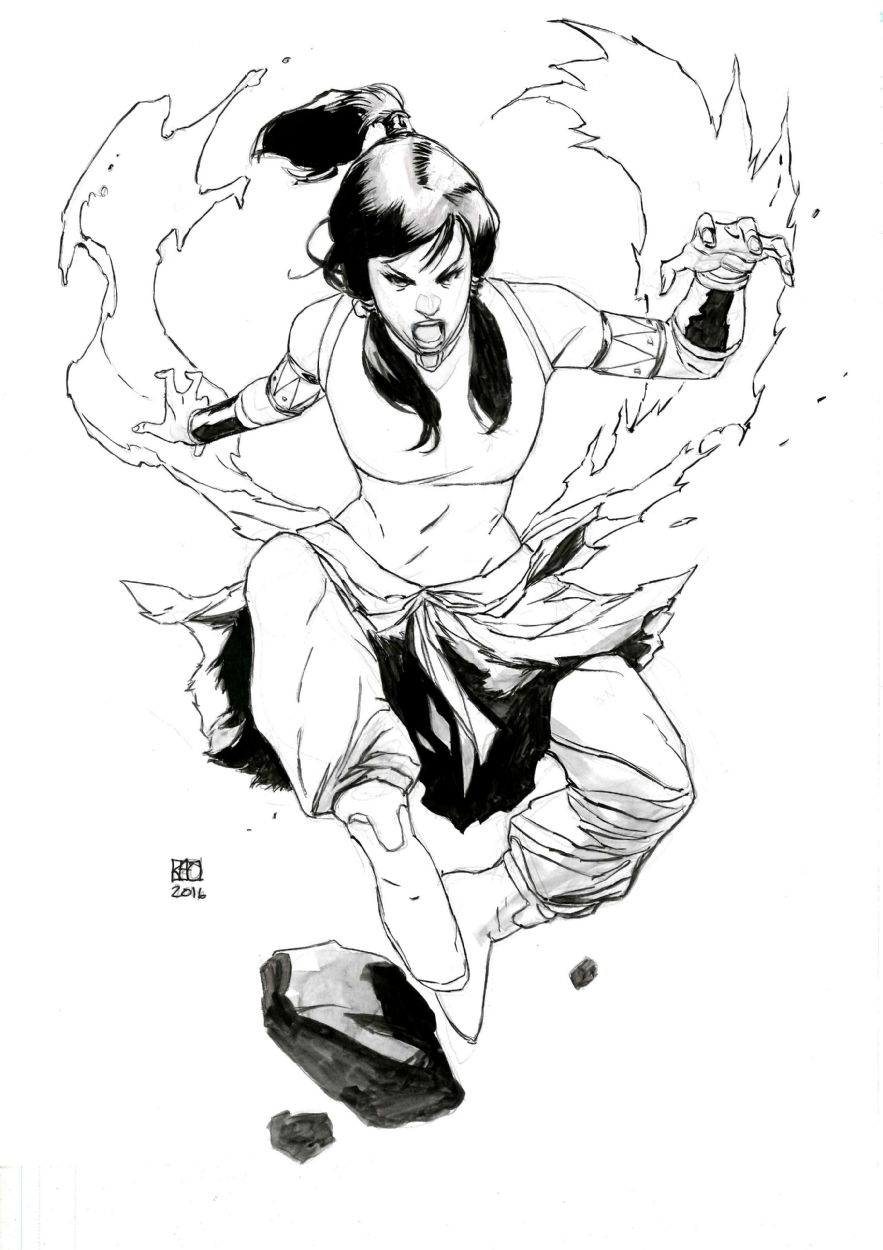 Avatar Korra :: Khoi Pham, in Colin Solan's Legend of Korra Comic Art ...