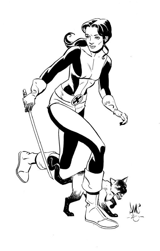 Kitty Pryde :: Paul M. Smith, in Colin Solan's Shadowcat & Lockheed ...