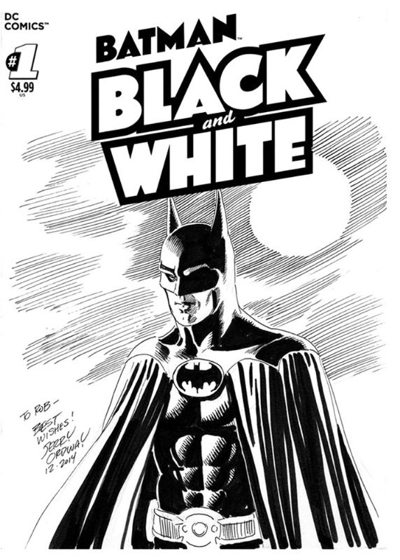 Jerry Ordway Batman 89 Movie Sketch, in Rob Jones's Art collection Comic  Art Gallery Room