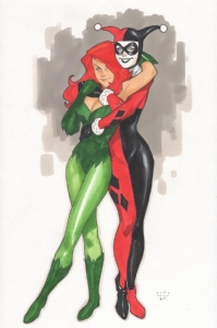 NOTO, Phil - Harley Quinn & Poison Ivy 11x17, Comic Art