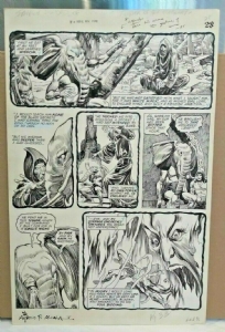 ALCALA, Alredo / BUSCEMA, John - Savage Sword of Conan #24 p28 - SSOC - Tower of the Elephant, Comic Art