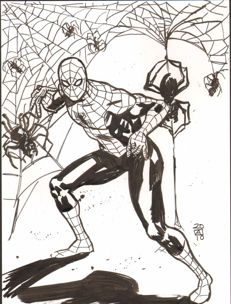 Spider-man- Azaceta, in Robert (Dr Bob) Reilly's Spider-man Sketches ...