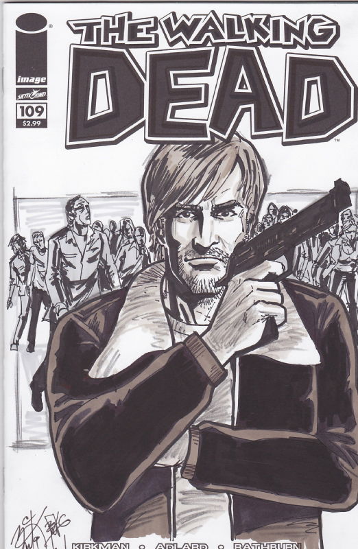 Walking Dead Blank Featuring Rick by Brian Kong, in Nathan Stacy's ...