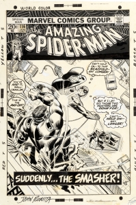 AMAZING SPIDER-MAN 116 COVER, Comic Art