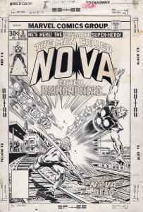 NOVA 3 COVER, Comic Art