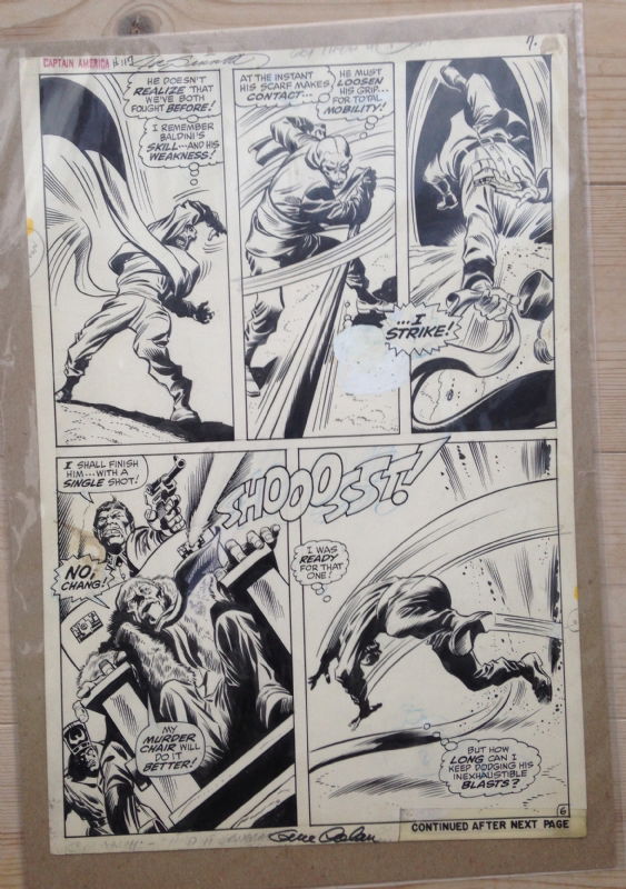 Captain America 117, in Justin Karlson's Marvel Silver Age art Comic ...