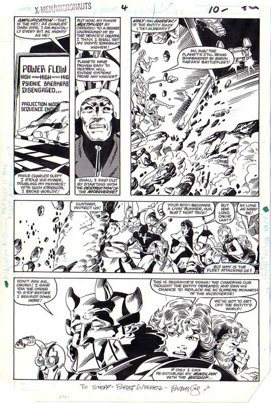 X-Men / Micronauts 04 pg 08, in Andrew Allen's Micronauts (1983 MARVEL ...