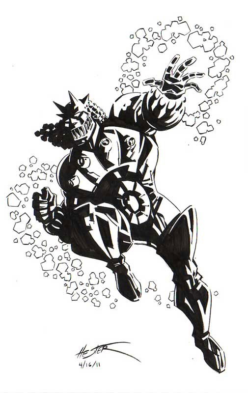 Baron Karza by Phil Hester, in Andrew Allen's Misc. Micronauts / Baron ...