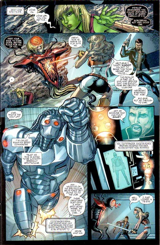 Dark Son: Enigma Force 01 pg 02 (MICRONAUTS), in Andrew Allen's ...