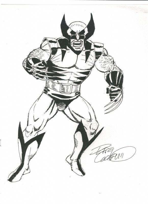 Dave Cockrum WOLVERINE (Classic) Pin Up, in Gary Hart's Dave Cockrum ...