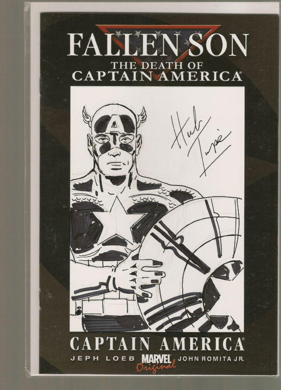 Fallen Son -- Signed-Sketch Herb Trimpe Original ART 01, In J. K.'s ...