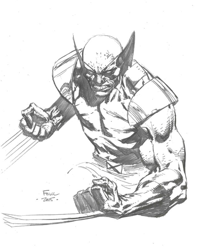 Wolverine - David Finch, in Juan Rojas Caballero's Barcelona 2015 Comic ...