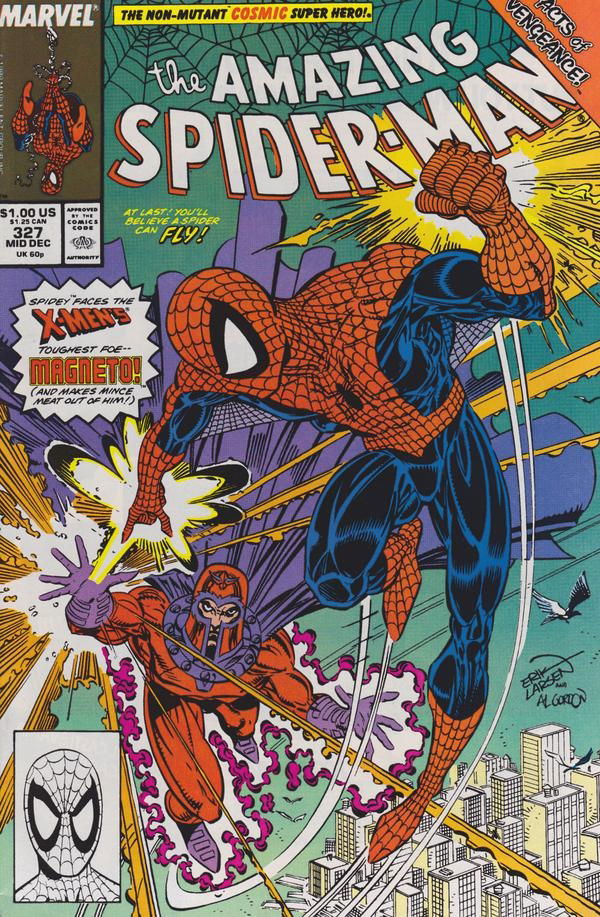 Amazing Spider-Man #327 cover recreation, in Socrates Bomfim's Spider-Man  Comic Art Gallery Room