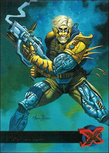 Maverick - Marc Sasso - X-Men Fleer Ultra '95 Trading Card Art , in ...