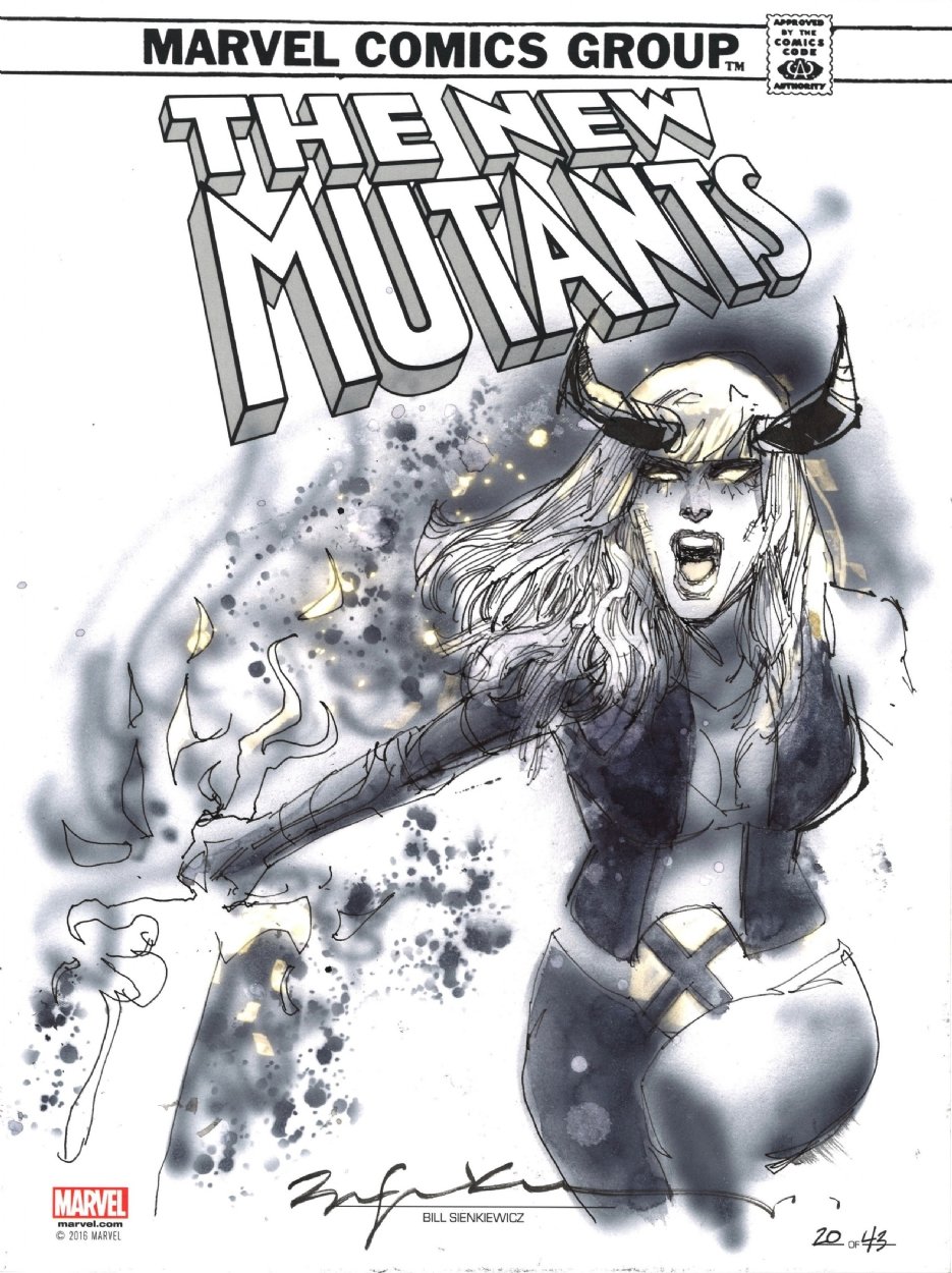 Sketchbook - New Mutants