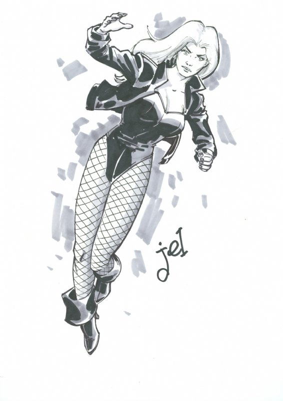 Black Canary by James Lyle, in R Thrower's HeroesCon 2005 Comic Art ...