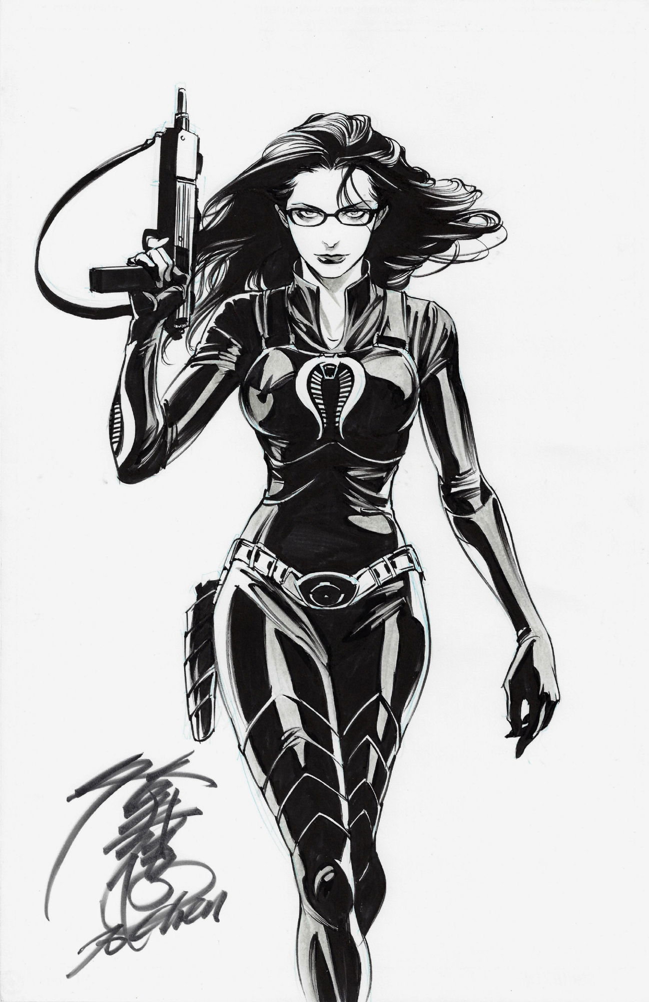 Jo Chen - The Baroness, in Ben H's Chen, Jo Comic Art Gallery Room