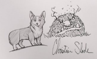 Creephog Sketch, Comic Art
