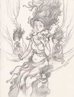 Goddess of the Sea Nymphs by Cory Godbey, Comic Art