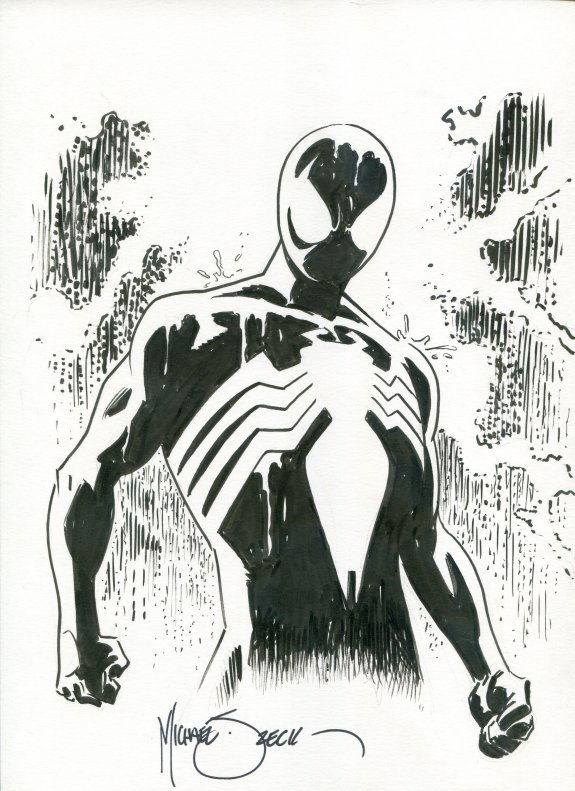 Spider-Man - Mike Zeck, in Rafael M.'s Original Art, Sketches & Pin-ups ...