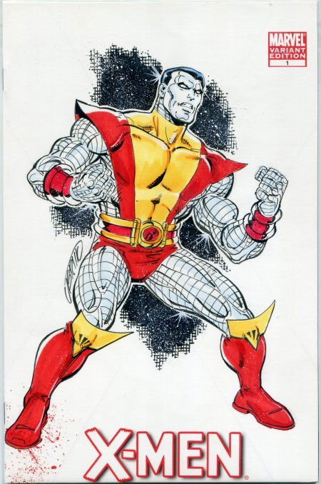 Colossus - Anthony Castrillo, In Rafael M.'s X-men Sketch Covers Comic 