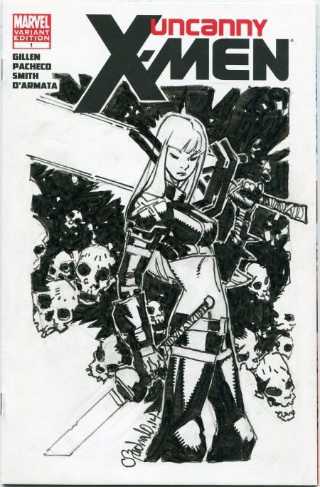 Sabretooth II - Mark Texeira, in Rafael M.'s X-Men Sketch Covers