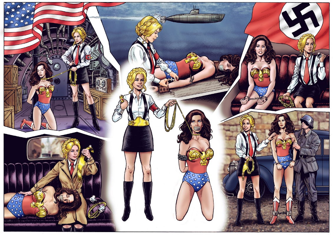 Wonder Woman Vs Fausta Part Ii In Alex Garcias Dc Characters Comic Art Gallery Room 3509