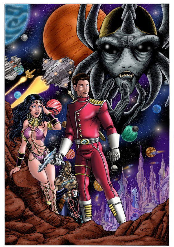 PROMOTIONAL ART, in ALEX GARCIA's PROMOTIONAL ART Comic Art Gallery Room