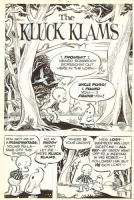 The Kluck Klams Pg. 1, Comic Art