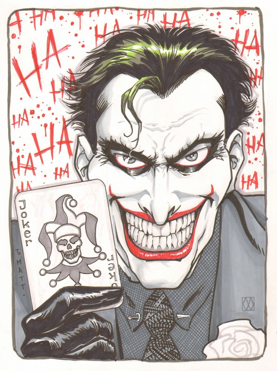 Joker Commission, in Jim Warden's Wagner, Matt - Paintings and Color ...