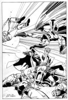 Batman/Manhunter Commission, Comic Art