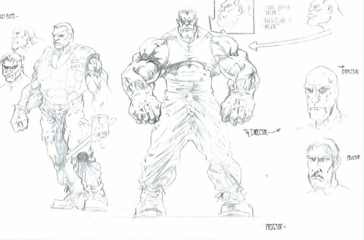 Mankind Character studies by Jerry Beck, in kevin southwell's Jerry ...