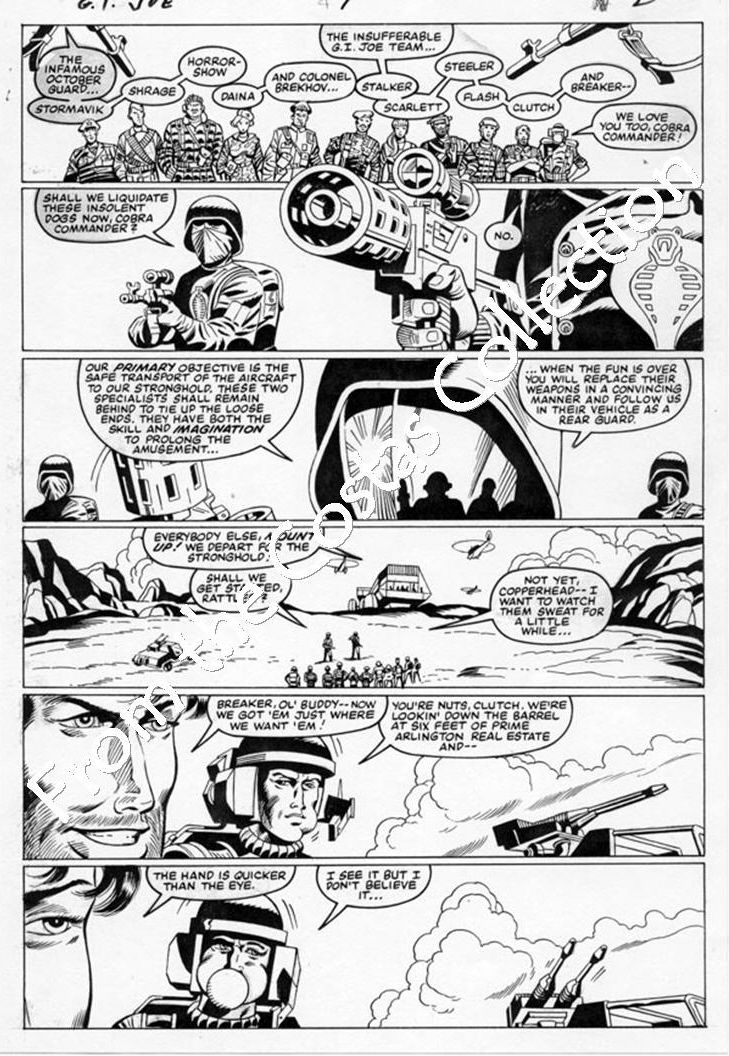 G.I. Joe #7 Page 2 HERB TRIMPE & CHIC STONE, in Charles Costas's ...