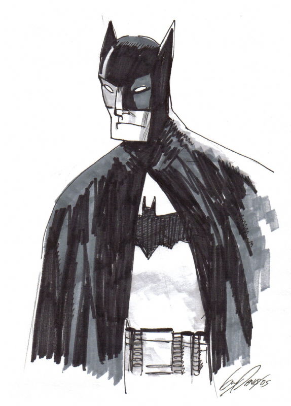 Davis, Guy Batman, in Brian M's Golden Age characters Comic Art Gallery Room