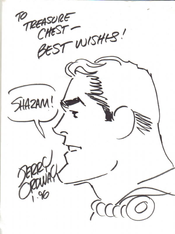 Ordway, Jerry Captain Marvel 1996, in Brian M's Golden Age characters ...