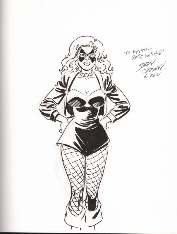 Ordway, Jerry Black Canary Golden Age 2014, in Brian M's Golden Age ...